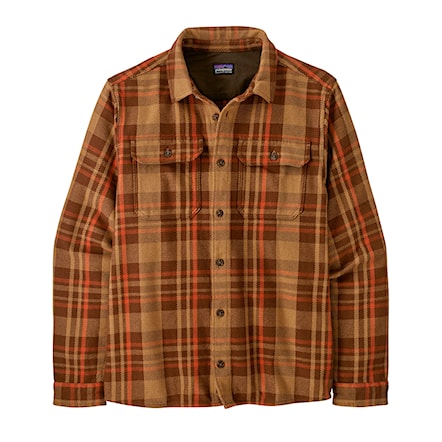 Shirt Patagonia M's Fjord Loft Shirt forested: nest brown 2024 - 4