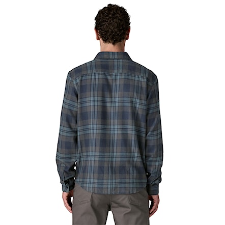 Košile Patagonia M's L/S Lw Fjord Flannel Shirt paw: smolder blue 2025 - 2
