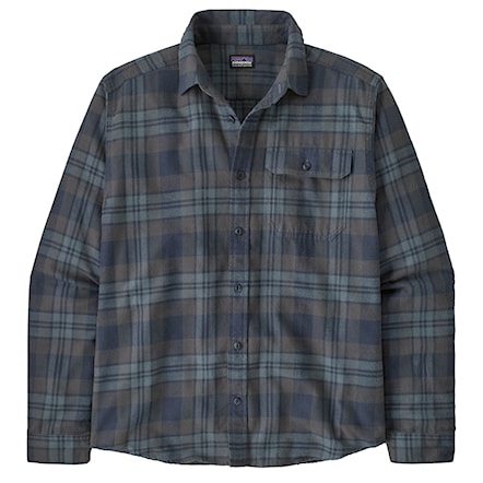 Košile Patagonia M's L/S Lw Fjord Flannel Shirt paw: smolder blue 2025 - 3