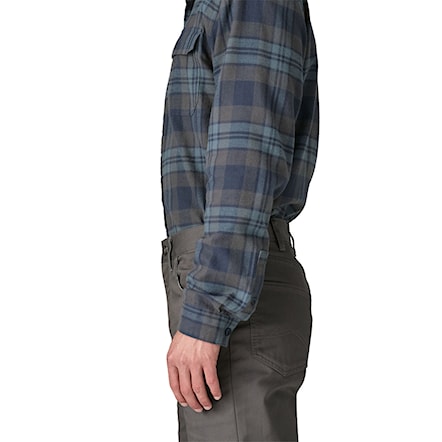 Košile Patagonia M's L/S Lw Fjord Flannel Shirt paw: smolder blue 2025 - 5