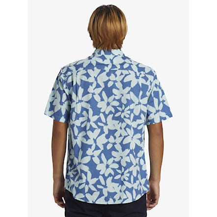 Shirt Quiksilver Apero Organic Classic SS monaco blue aop 2024 - 3