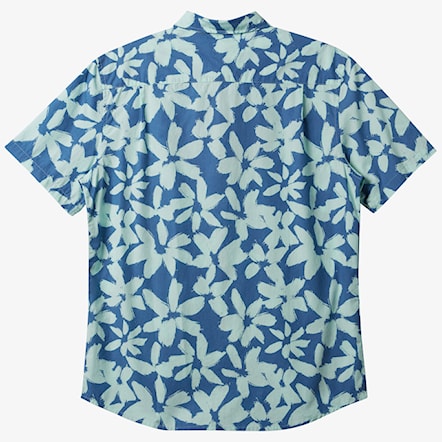 Shirt Quiksilver Apero Organic Classic SS monaco blue aop 2024 - 6