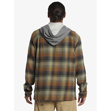 Shirt Quiksilver Sandbar grape leaf sandbar hooded flan 2024 - 3