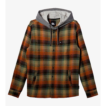 Shirt Quiksilver Sandbar Hooded Flannel grape leaf sandbar 2024 - 6