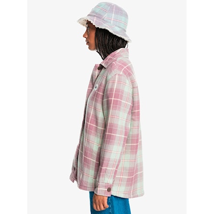 Shirt Quiksilver Wms Uni Plaid Overshirt grape shake uni plaid overshir 2024 - 3