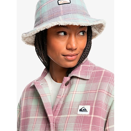 Košeľa Quiksilver Wms Uni Plaid Overshirt grape shake uni plaid overshir 2024 - 4