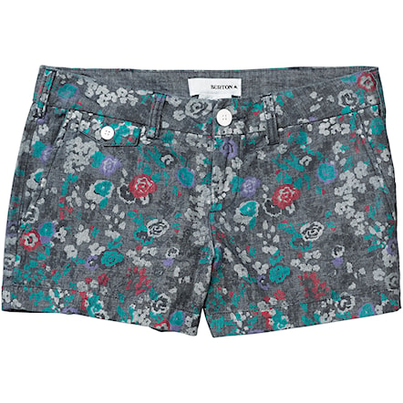 Winter Shorts Burton Standard Issue floral chambray 2014 - 1