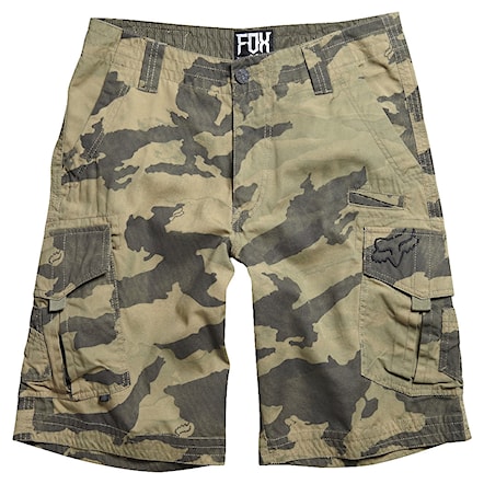 Zimní kraťasy Fox Slambozo Camo military camo 2013 - 1