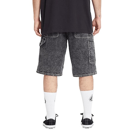 Kraťasy Volcom Labored Denim Utility Short light acid black 2025 - 2