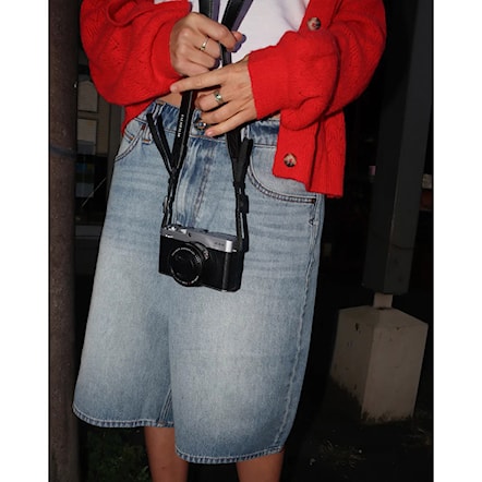 Kraťasy Volcom Wms Beeggy Denim Shorts dusty blue wash 2026 - 5