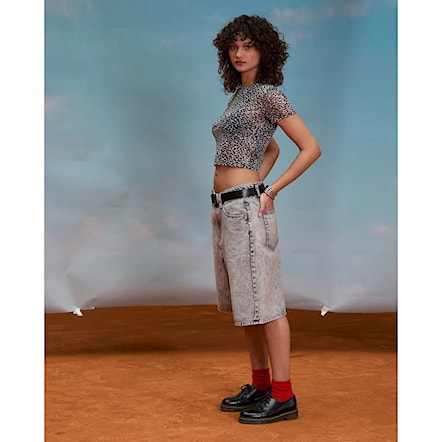 Kraťasy Volcom Wms Beeggy Denim Shorts grey vintage 2026 - 3