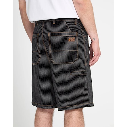 Kraťasy Volcom Work Dialed Short 22 black stripe 2026 - 5