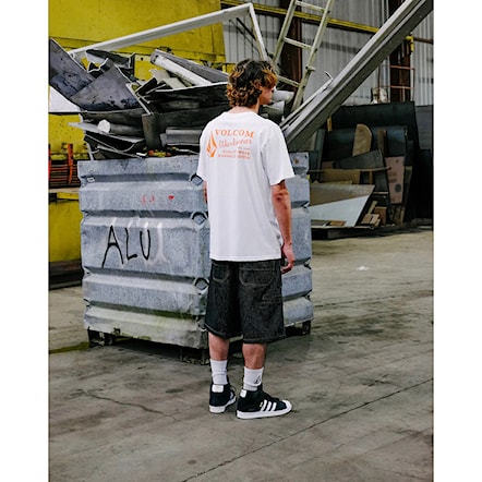 Kraťasy Volcom Work Dialed Short 22 black stripe 2026 - 6