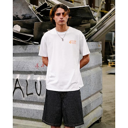 Kraťasy Volcom Work Dialed Short 22 black stripe 2026 - 7