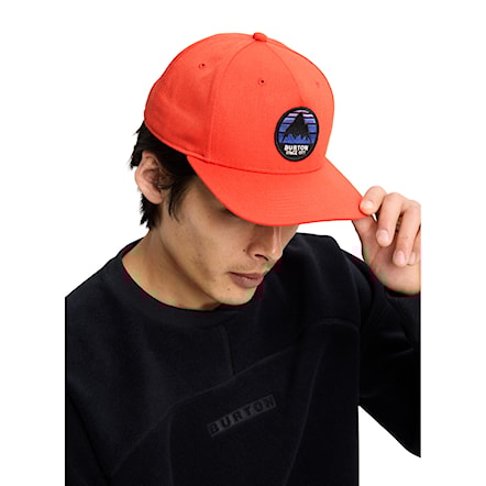 Cap Burton Underhill fiesta red 2025 - 4
