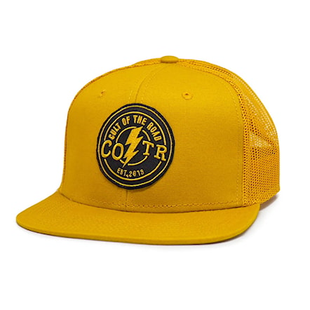 Cap Cult of the Road Bolt Trucker yellow 2021 - 1