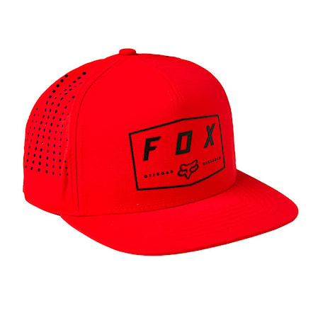 Šiltovka Fox Badge Snapback flame red 2021 - 1