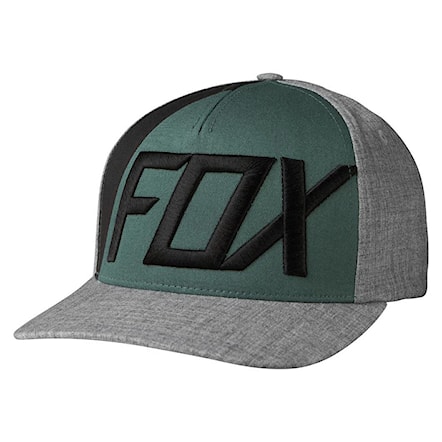 Kšiltovka Fox Blocked Out Flexfit heather grey 2017 - 1
