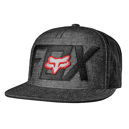 Cap Fox Keep Out Snapback black/red 2017 - 1