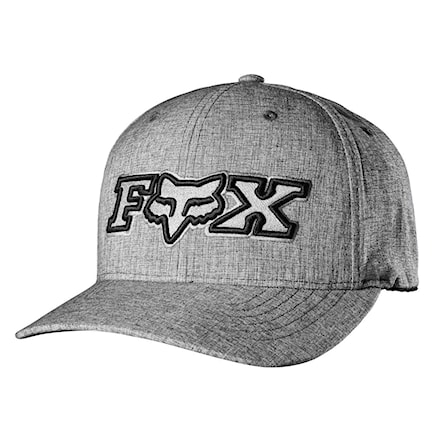 Czapka z daszkiem Fox Kincayde Flexfit heather grey 2017 - 1