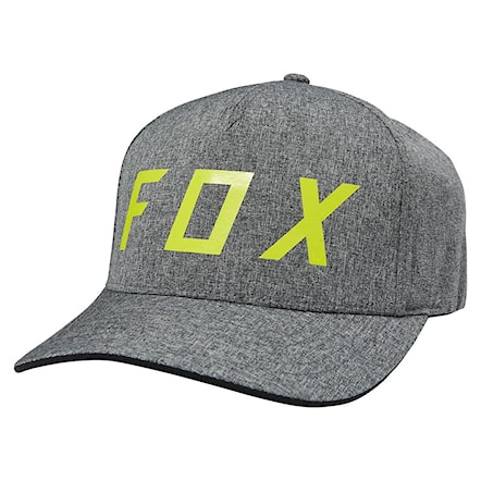 Czapka z daszkiem Fox Moth Flexfit charcoal heather 2017 - 1