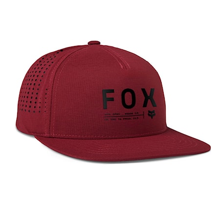 Cap Fox Non Stop Tech Snapback scarlet 2023 - 1