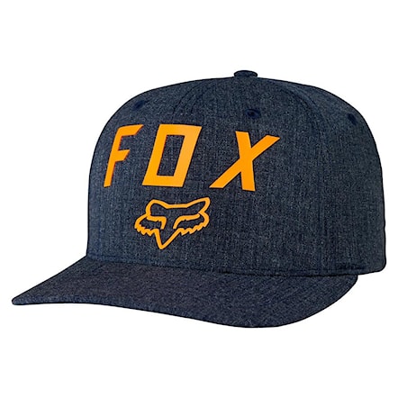 Kšiltovka Fox Number 2 Flexfit heather midnight 2017 - 1