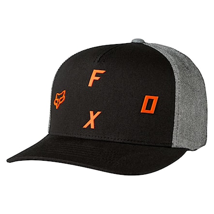 Cap Fox Tri Stack Flexfit black 2017 - 1