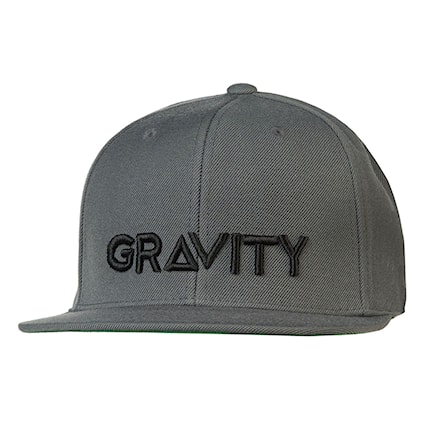 Kšiltovka Gravity Logo dark grey 2019 - 1