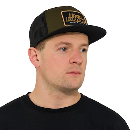 Cap Horsefeathers Caster olive 2025 - 3