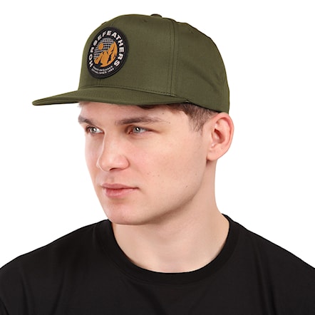 Kšiltovka Horsefeathers Mason olive night 2026 - 3