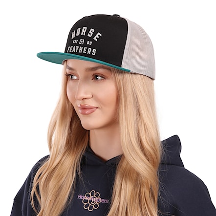 Kšiltovka Horsefeathers Sign Youth smoke blue 2026 - 3