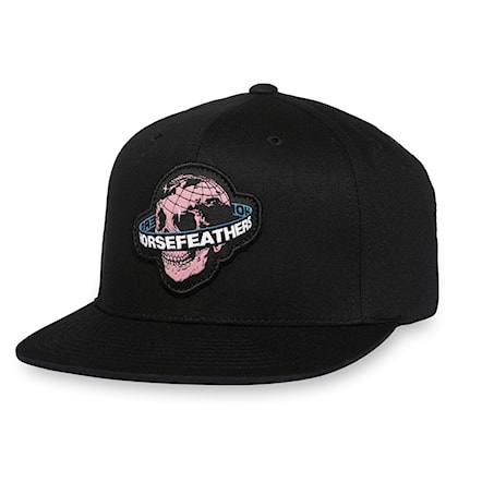 Cap Horsefeathers Skull black 2025 - 1