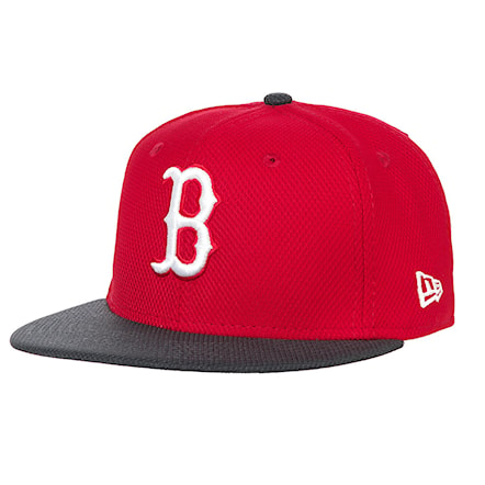 Czapka z daszkiem New Era Boston Red Sox 9Fifty Diamond red/black 2016 - 1