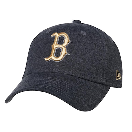 Czapka z daszkiem New Era Boston Red Sox 9Forty Jersey graphite/gold 2018 - 1