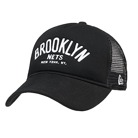 Czapka z daszkiem New Era Brooklyn Nets Trucker black 2017 - 1