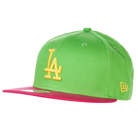Czapka z daszkiem New Era Los Angeles Dodgers 9Fifty S.p. lime/rose/yellow 2014 - 1