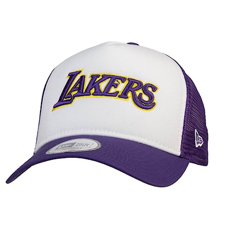 Czapka z daszkiem New Era Los Angeles Lakers AF Trucker NBA Arch purple trp 2021 - 1
