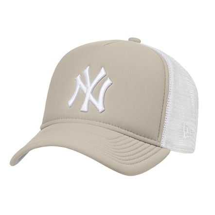 Kšiltovka New Era New York Yankees Aframe Trucker grey/optic white 2018 - 1