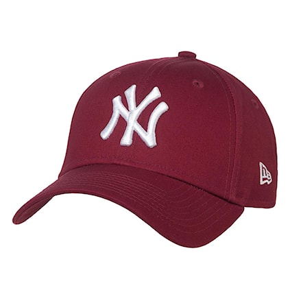 Kšiltovka New Era New York Yankees Essential cardinal/optic white 2018 - 1