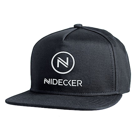 Czapka z daszkiem Nidecker Corp.cap black 2018 - 1