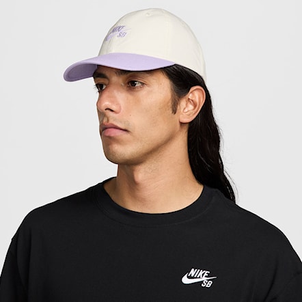 Czapka z daszkiem Nike SB Club sail/hydrangeas/hydrangeas 2025 - 2