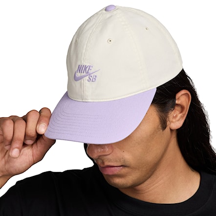 Czapka z daszkiem Nike SB Club sail/hydrangeas/hydrangeas 2025 - 1