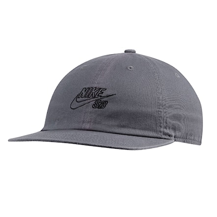 Cap Nike SB Heritage 86 Flatbill dark grey/black 2019 - 1