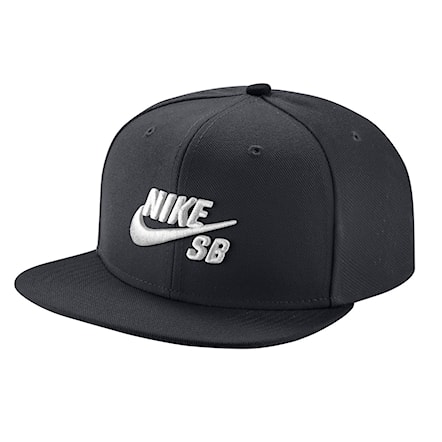 Czapka z daszkiem Nike SB Icon Snapback black/white 2015 - 1