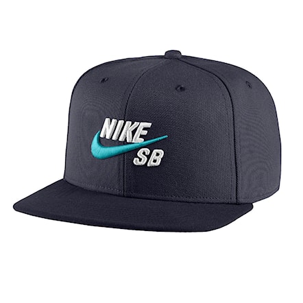 Czapka z daszkiem Nike SB Pro obsidian/white 2019 - 1