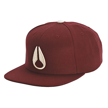 Cap Nixon Nolan Starter dark red - 1