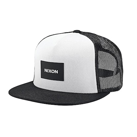 Czapka z daszkiem Nixon Team Trucker black/white 2017 - 1