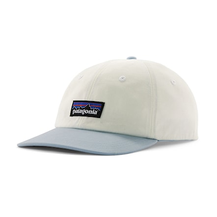 Šiltovka Patagonia P-6 Label Trad Cap birch white w/fleck blue 2025 - 1