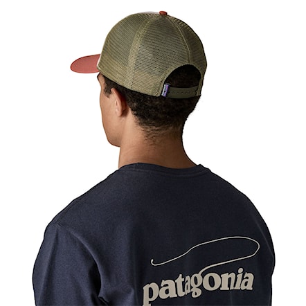Kšiltovka Patagonia P-6 Logo Lopro Trucker birch white 2025 - 3